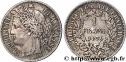 1 franc Cérès, IIe République 1850 Strasbourg F.211/6