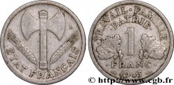 1 franc Francisque, lourde 1943 Paris F.222/4