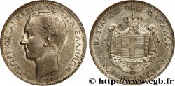 GRÈCE - ROYAUME DE GRÈCE - GEORGES Ier 2 drachmes 1883 Paris