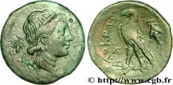 BRUTTIUM - LOCRI Didrachme ou double unité, (MB, Æ 27)