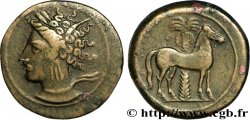 ZEUGITANE - CARTHAGE Unité, (PB, Æ 17)