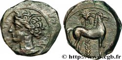 ZEUGITANE - CARTHAGE Unité, (PB, Æ 16)