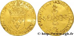 HENRI IV LE GRAND Écu d or au soleil, 1er type 1594 Paris