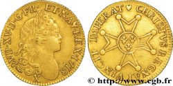 LOUIS XV DIT LE BIEN AIMÉ Louis d’or à la croix de chevalier 1718 Amiens
