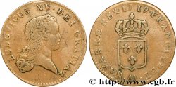 LOUIS XV DIT LE BIEN AIMÉ Sol au buste enfantin 1719 Metz TTB