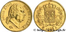 40 francs or Louis XVIII 1823 Paris F.542/13