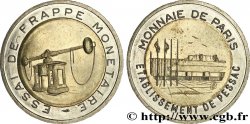 BANQUE CENTRALE EUROPEENNE 2 euro, essai de frappe monétaire dit de “Pessac”, 3ème type n.d. Pessac