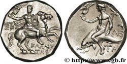 CALABRE - TARENTE Nomos, statère ou didrachme