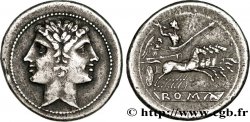 RÉPUBLIQUE ROMAINE - ANONYMES Didrachme ou quadrigatus TTB+