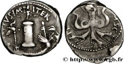 SEXTUS POMPEE Denier TB+