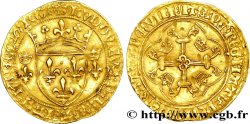 LOUIS XI LE PRUDENT Écu d or à la couronne ou écu neuf 31/12/1461 Rouen