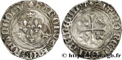 CHARLES VIII Blanc à la couronne 24/04/1488 Dijon