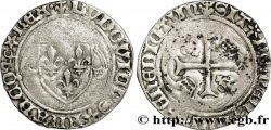 LOUIS XII LE PÈRE DU PEUPLE Douzain ou grand blanc à la couronne 1498 Rouen
