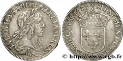 LOUIS XIII LE JUSTE Quart d écu, buste drapé et cuirassé (2e buste de Jean Warin) 1643 Paris, Monnaie de Matignon TTB