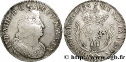 LOUIS XIV LE GRAND OU LE ROI SOLEIL Écu aux palmes 1694 Amiens
