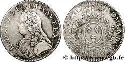 LOUIS XV THE WELL-BELOVED Écu dit “aux branches d olivier” 1727 Caen