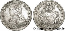 LOUIS XV DIT LE BIEN AIMÉ Demi-écu dit  aux branches d olivier  1741 Strasbourg TB+/TTB
