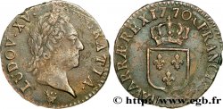 LOUIS XV DIT LE BIEN AIMÉ Demi-sol dit à la vieille tête 1770 Reims