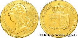 LOUIS XVI Double louis d’or aux écus accolés 1786 Limoges TTB