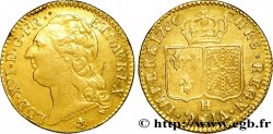 LOUIS XVI Louis d or aux écus accolés 1786 La Rochelle