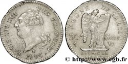 LOUIS XVI (MONARQUE CONSTITUTIONNEL) 30 sols dit au génie , type FRANÇOIS 1793 Lille