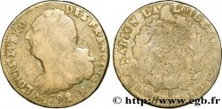 LOUIS XVI 2 sols dit au faisceau , type FRANCOIS, avec RO au lieu de ROI 1792 Orléans