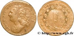 LOUIS XVI (MONARQUE CONSTITUTIONNEL) 12 deniers dit au faisceau , type FRANÇOIS 1791 Rouen