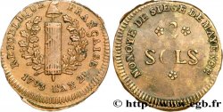 SIÈGE DE MAYENCE 2 sols 1793 Mayence TTB/TTB+