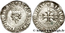 MONNAYAGE DU DUC DE BOURGOGNE AU NOM DE CHARLES VI LE FOU OU LE BIEN AIMÉ Gros dit florette n.d. Châlons-en-Champagne