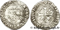 CHARLES VII LE VICTORIEUX Blanc à la couronne 28/01/1436 Châlons-en-Champagne