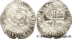 LOUIS XI LE PRUDENT Blanc à la couronne n.d. Châlons-en-Champagne