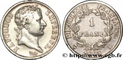 1 franc Napoléon Ier tête laurée, République française 1808 Bayonne F.204/9