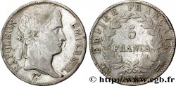 5 francs Napoléon Empereur, Empire français 1812 Rome F.307/52