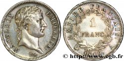 1 franc Napoléon Ier tête laurée, Empire français 1812 Paris F.205/41