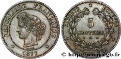 5 centimes Cérès 1877 Paris F.118/15