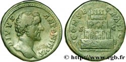 ANTONIN LE PIEUX  Sesterce, (GB, Æ 33) TTB