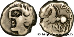 GALLIA BELGICA SEQUANI (Regione di Besançon) Denier Q. DOCI/SAM F, avers anépigraphe