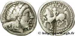 CELTES DU DANUBE - IMITATIONS DES TÉTRADRACHMES DE PHILIPPE II ET DE SES SUCCESSEURS Tétradrachme au cavalier, imitation de Philippe II