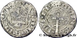 PHILIPPE VI DE VALOIS Piéfort du double tournois, 2e type 27/12/1348