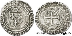 CHARLES VII LE VICTORIEUX Petit blanc à la couronne 28/01/1436 Montpellier