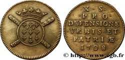 FLANDRE - SIÈGE DE LILLE Dix sols, monnaie obsidionale