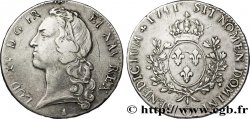 LOUIS XV DIT LE BIEN AIMÉ Écu dit  au bandeau  1741 Riom TB+/TTB