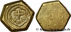 HENRY VI DE LANCASTRE - ROI DE FRANCE (1422-1453) - ROI D ANGLETERRE (1422-1461) et (1470-1471) Poids pour le salut d or n.d. Rouen TTB