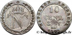 10 cent. à l N couronnée 1808 Nantes F.130/8