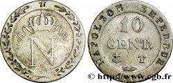 10 cent. à l N couronnée 1810 Nantes F.130/24