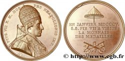 PREMIER EMPIRE Médaille BR 41, Visite du pape Pie VII à la Monnaie des Médailles