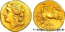SICILIA - SIRACUSA Drachme d’or de 60 litrai ou décadrachme AU