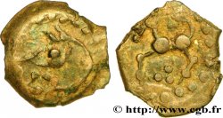BITURIGES CUBES, INCERTAINES Bronze au loup et au cheval - aux trois globules
