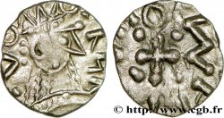 ENGLAND - ANGELSASSCHE Sceat à la tête casquée, Série D, type 2c