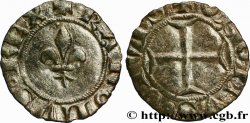 CHARLES VI LE FOU OU LE BIEN AIMÉ Obole tournois n.d. Romans